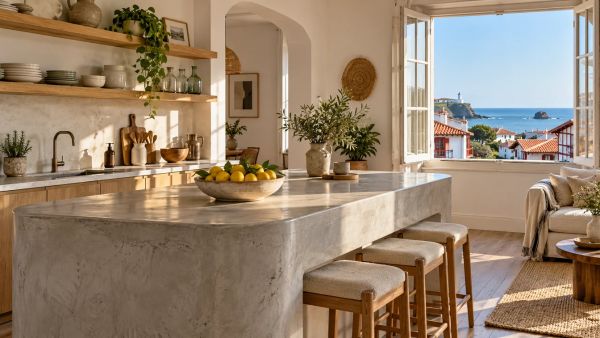 5 idées modernes pour intégrer le béton ciré dans votre intérieur au Pays Basque