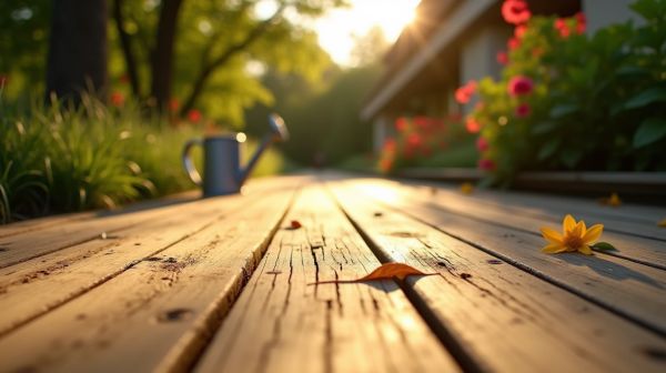 Comment réussir le nettoyage de votre terrasse en bois à Anglet