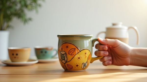 Remplacer les gobelets jetables par un mug réutilisable floqué
