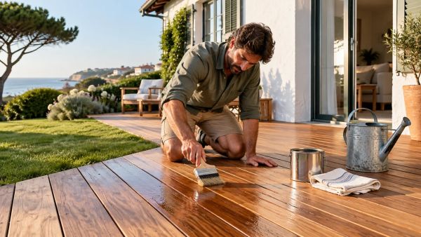 Top astuces pour un entretien parfait de votre terrasse en bois à Anglet